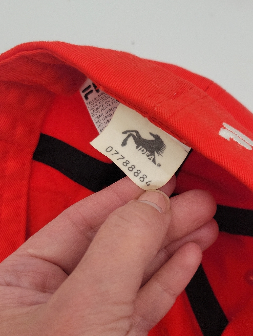 Ferrari FILA Red Patch Baseball Cap - Picture 3 of 6